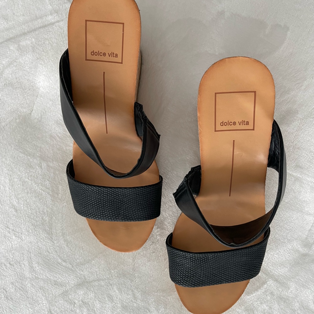 Women’s slip on wedge sandal